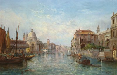 Vue du Grand Canal, Venise - Alfred Pollentine